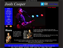 Tablet Screenshot of joolscooper.com